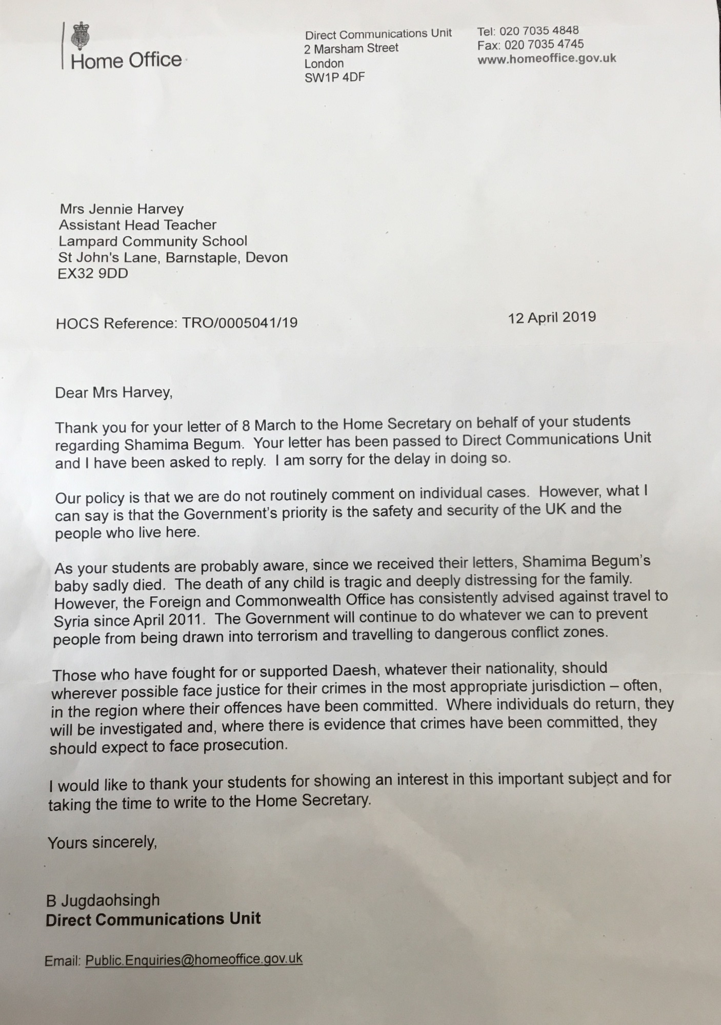 How to write a sponsorship picture